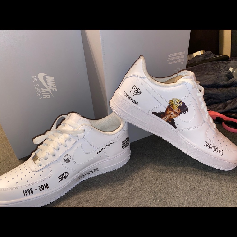 Custom Air Force 1’s or I can do vans as well.